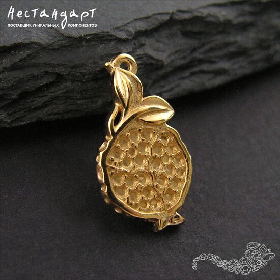 Подвеска Pomegranate Gold Plated 18,5 мм (правая), изображение 4