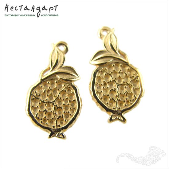 Подвеска Pomegranate Gold Plated 18,5 мм (правая), изображение 5