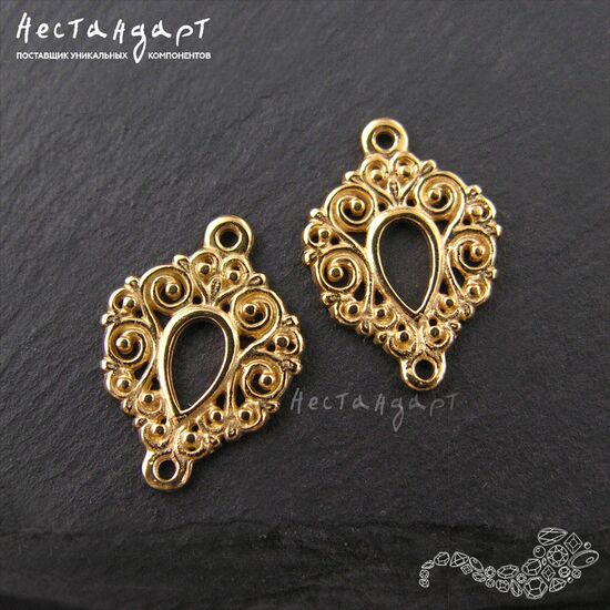 Коннектор Vignette Gold Plated 15 мм