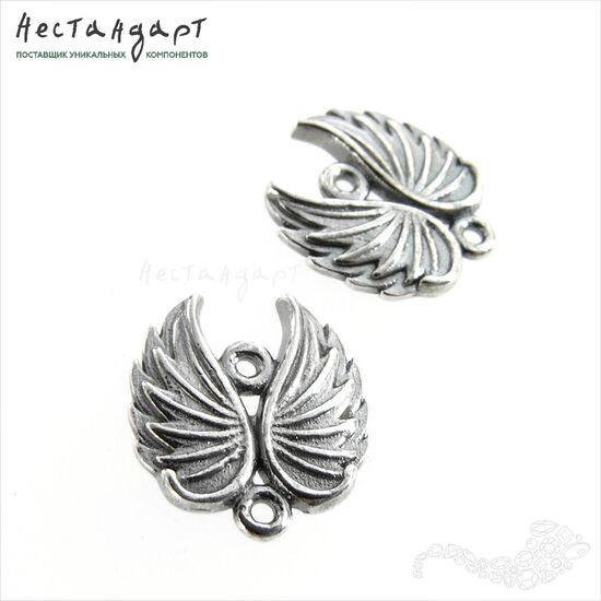 Коннектор Wingy Sterling Silver 16,5 мм, изображение 4
