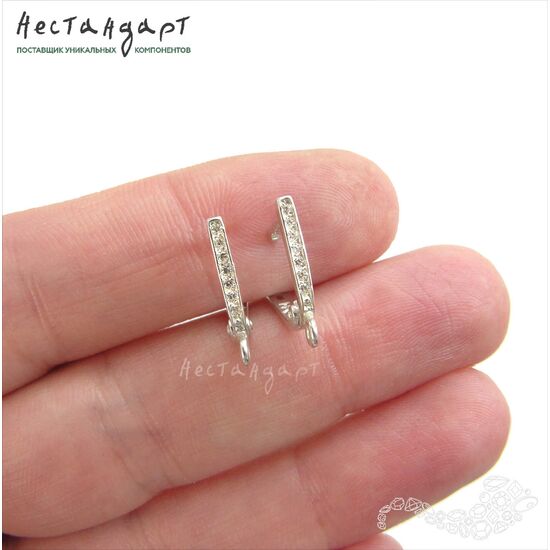 Швензы Punti Fianiti Sterling Silver 15 мм (пара), изображение 2