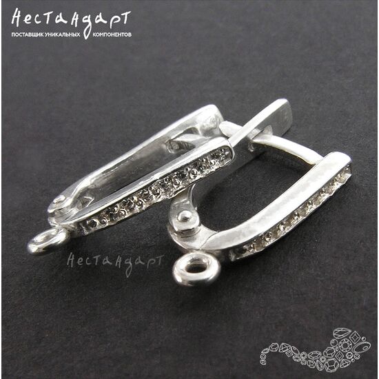 Швензы Punti Fianiti Sterling Silver 15 мм (пара), изображение 3