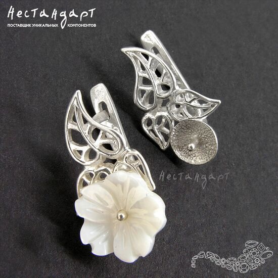 Швензы Grappolo Sterling Silver 18 мм (пара), изображение 4