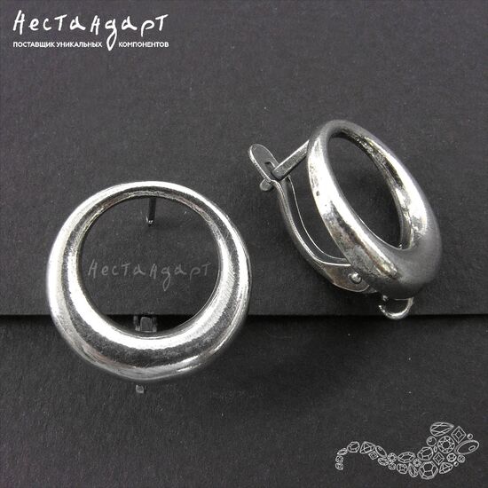 Швензы Full Moon Silver Plated 18,5 мм (пара), изображение 3