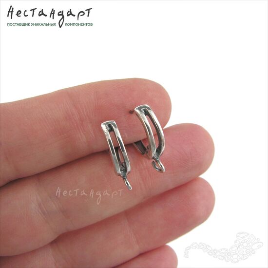 Швензы Parallel Silver Plated 16х4 мм (пара), изображение 2