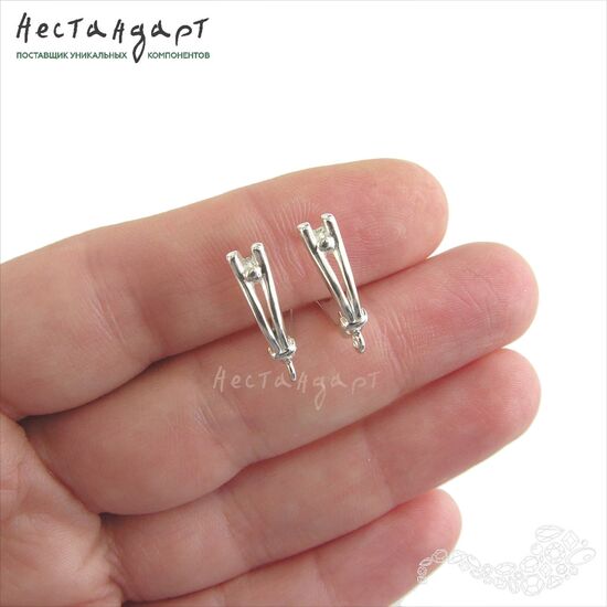 Швензы Balestra Sterling Silver 16,5 мм (пара), изображение 2