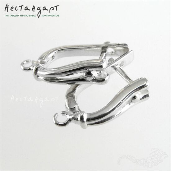 Швензы Balestra Sterling Silver 16,5 мм (пара), изображение 4