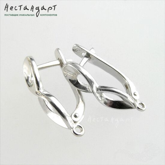 Швензы Infinity Sterling Silver 21 мм (пара), изображение 4