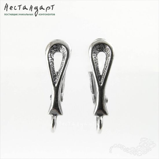 Швензы Style Silver Plated 17х5 мм (пара)