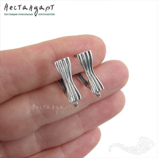 Швензы Rendezvous Silver Plated 17х5 мм (пара), изображение 2