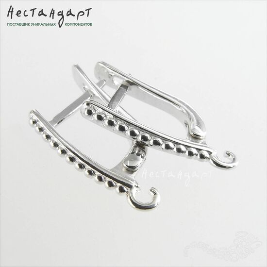 Швензы Perla Sterling Silver 17,5 мм (пара), изображение 3