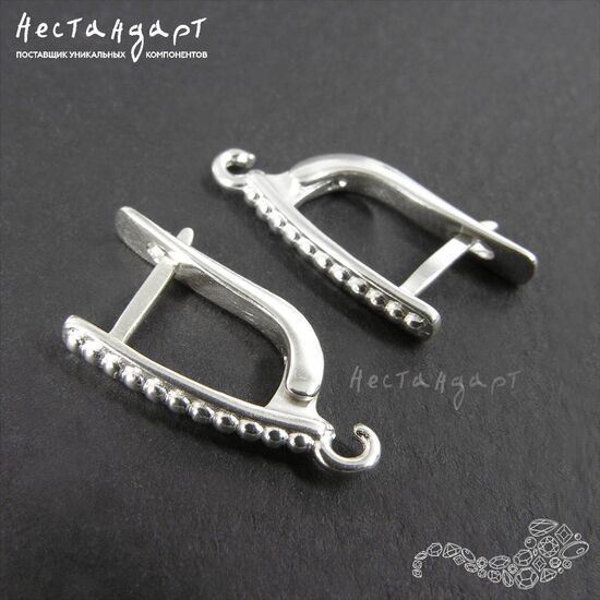 Швензы Perla Sterling Silver 17,5 мм (пара), изображение 4