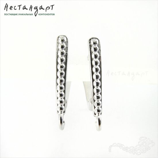 Швензы Perla Sterling Silver 17,5 мм (пара), изображение 5