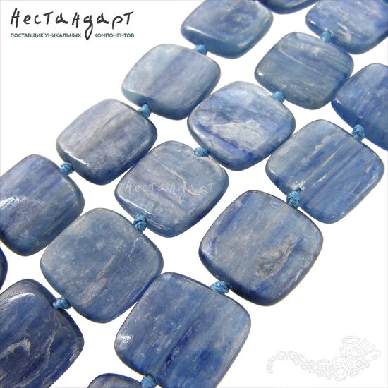 Кианит натуральный Square 16 мм, изображение 4