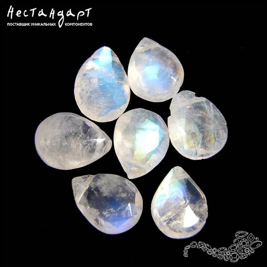 Лунный камень натуральный Tear 10-11 мм, изображение 3