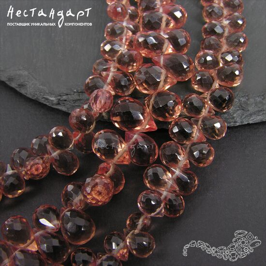 Зултанит наноситал Briolette 10-11 мм, изображение 5