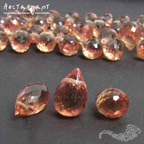 Зултанит наноситал Briolette 10-11 мм, изображение 6