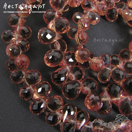 Зултанит наноситал Briolette 8-9 мм, изображение 5