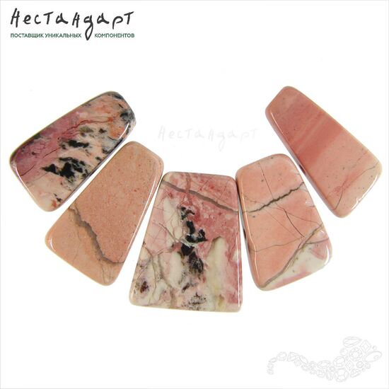 Яшма натуральная пейзажная (уп. 5 шт.), изображение 2