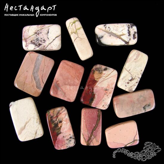 Яшма натуральная пейзажная (уп. 5 шт.), изображение 4