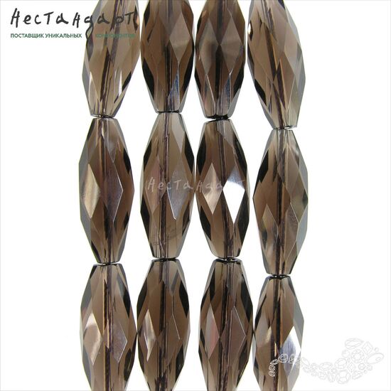 Кварц дымчатый натуральный Broche 27 мм, изображение 4