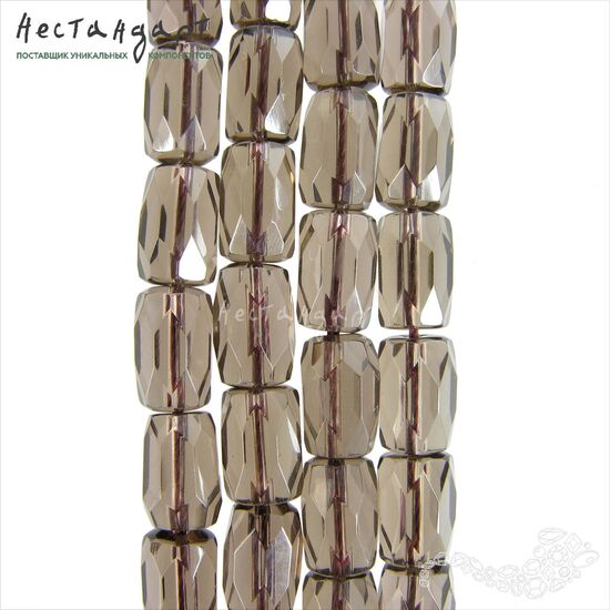 Кварц дымчатый натуральный Bourbillon 12х8 мм, изображение 4