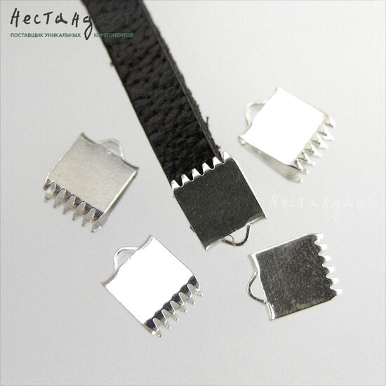 Концевик-зажим Simple Sterling Silver