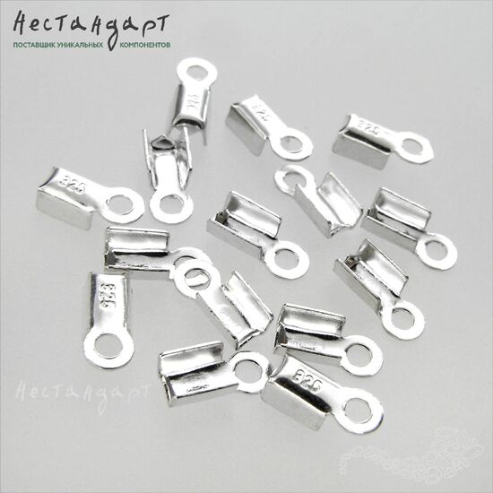 Концевик-зажим Modulo Sterling Silver 8 мм, изображение 2