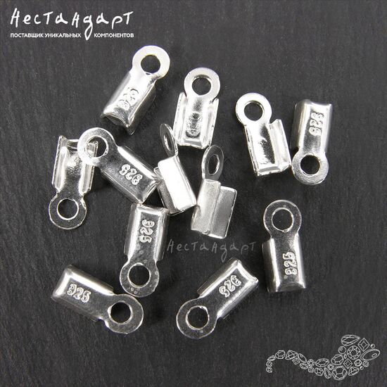 Концевик-зажим Modulo Sterling Silver 8 мм, изображение 3