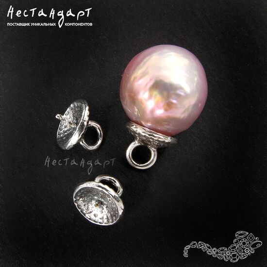 Концевик со штифтом Draconic Sterling Silver 6 мм