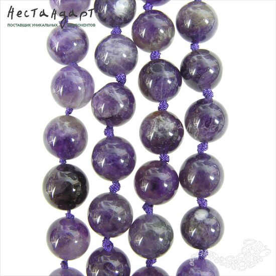 Аметист натуральный гладкий 10 мм, изображение 4