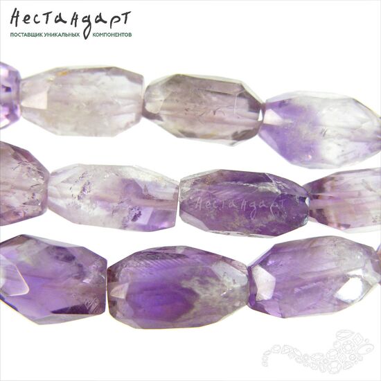 Аметист натуральный Geometric Lilac 13-17 мм, изображение 4