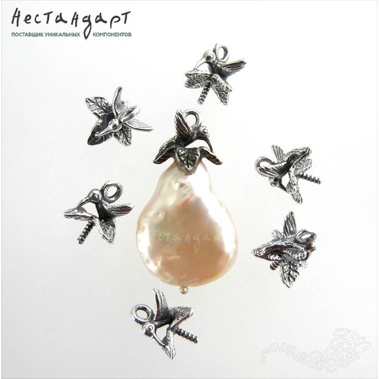 Концевик Hummingbird Sterling Silver 9,5 мм, изображение 2