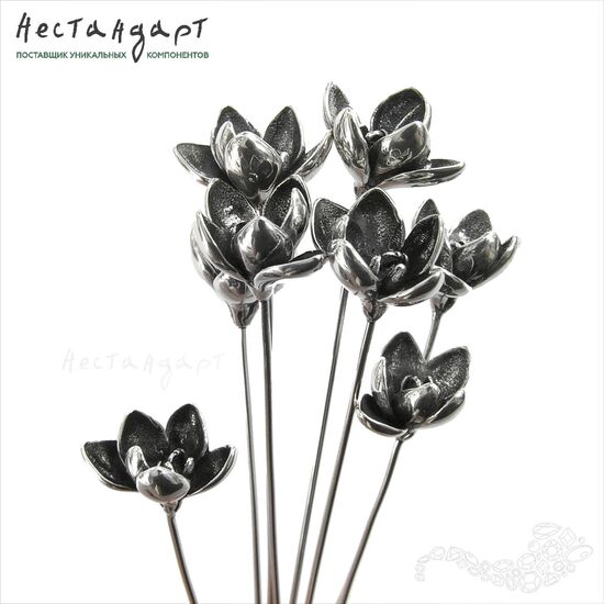 Основа для декорирования Magnolia Sterling Silver 92 мм