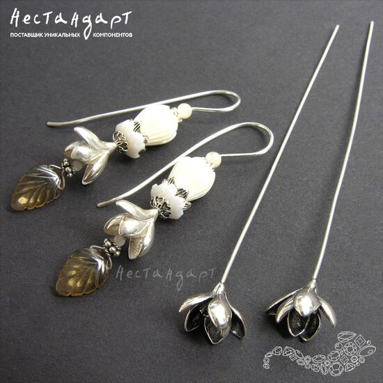 Основа для декорирования Magnolia Sterling Silver 92 мм, изображение 5