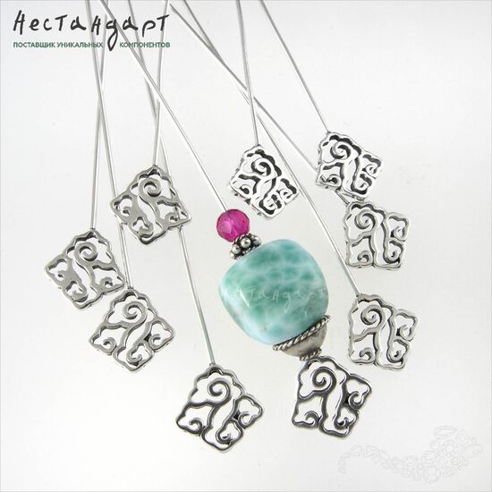 Основа для декорирования Chinese Nuage Sterling Silver 90 мм, изображение 3