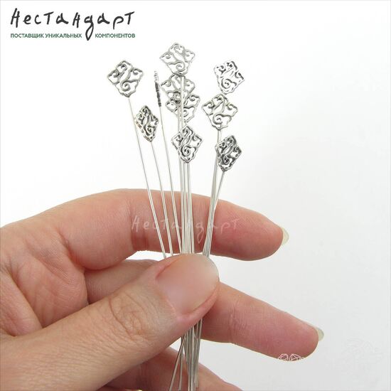 Основа для декорирования Chinese Nuage Sterling Silver 90 мм, изображение 5