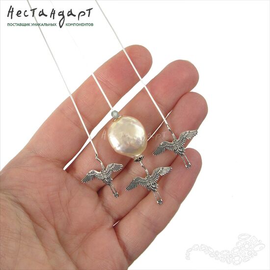 Основа для декорирования Flying Cranes Sterling Silver 101 мм, изображение 2