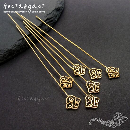 Основа для декорирования Chinese Nuage Vermeil Sterling Silver 90 мм, изображение 5