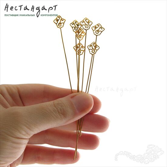 Основа для декорирования Chinese Nuage Vermeil Sterling Silver 90 мм, изображение 6