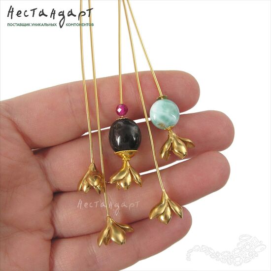 Основа для декорирования Magnolia Vermeil Sterling Silver 92 мм, изображение 2