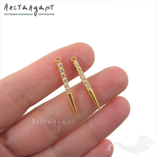 Подвеска Kandinsky Vermeil Sterling Silver 29 мм, изображение 3
