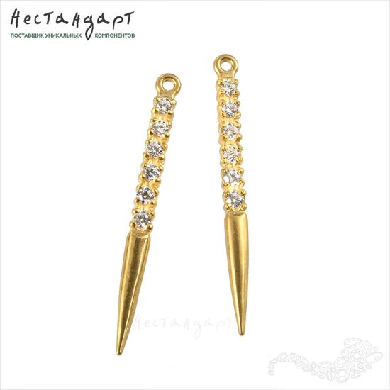 Подвеска Kandinsky Vermeil Sterling Silver 29 мм, изображение 4