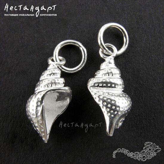 Подвеска Seashell Sterling Silver 16 мм, изображение 3