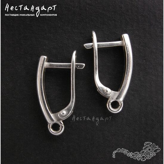 Швензы Rafter Sterling Silver 17 мм (пара), изображение 3