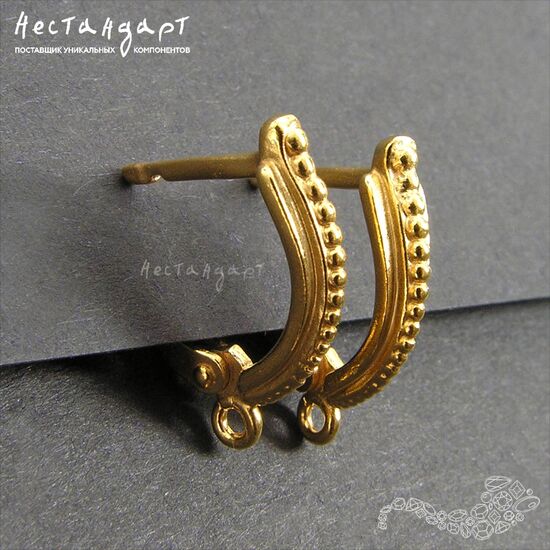 Швензы Original Gold Plated 18х4 мм (пара), изображение 3