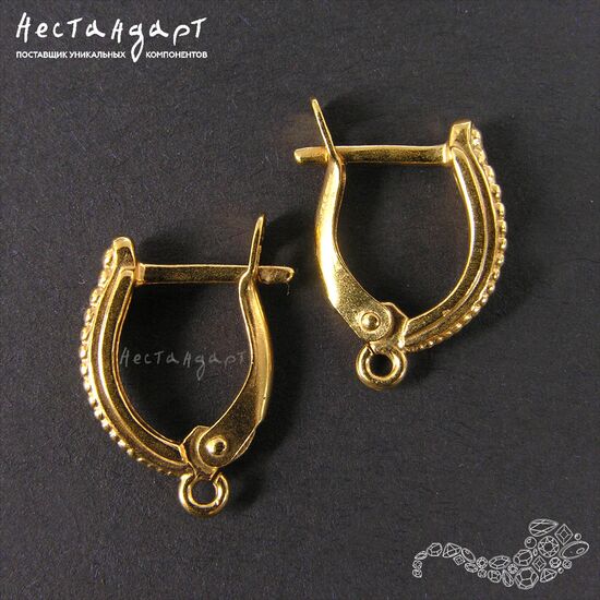 Швензы Original Gold Plated 18х4 мм (пара), изображение 5