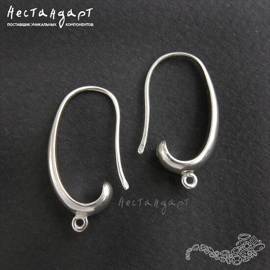 Швензы Autentico Sterling Silver 23 мм (пара), изображение 3