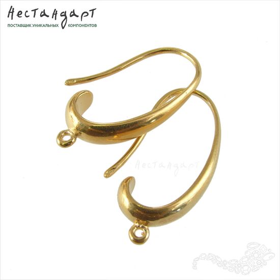 Швензы Autentico Vermeil Sterling Silver 23 мм (пара), изображение 4