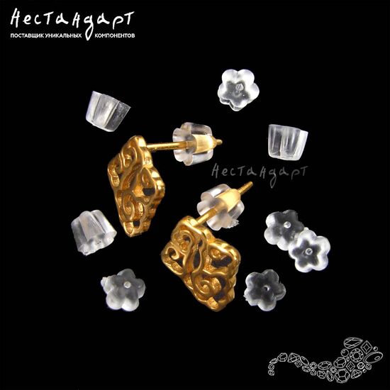 Стопперы-заглушки для пусет Daisy (20 шт.) (4x5 мм), Размер: 4x5 мм, изображение 2